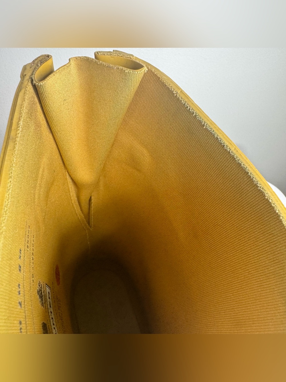 HUNTER Original Women's Short Matte Mustard Yellow Rain Boots Size 7 US - Picture 6 of 15